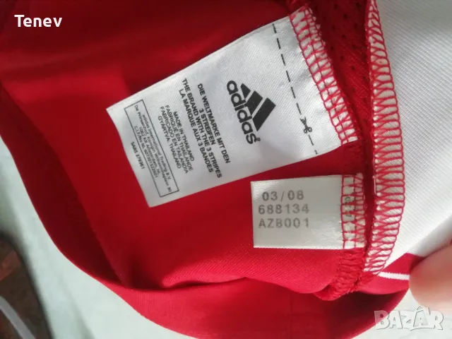 Bayern Munich 2007/2008/2009 Adidas оригинална тениска фланелка Байерн Мюнхен размер L, снимка 6 - Тениски - 49027834