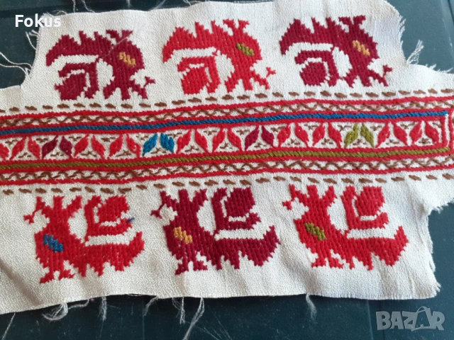 Лот български възрожденски шевици, снимка 2 - Антикварни и старинни предмети - 53406239