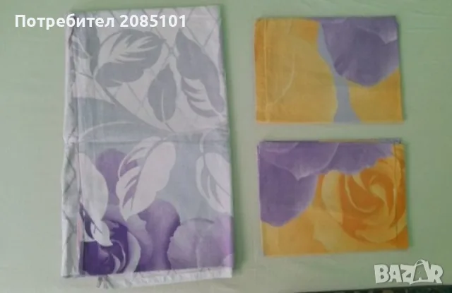Спално бельо чаршафи и калъфки, снимка 2 - Спално бельо - 55808416