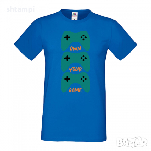 Мъжка тениска Own Your Game, снимка 4 - Тениски - 36193310