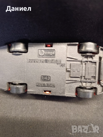 Количка Burago Ferrari 345, снимка 4 - Колекции - 52021333