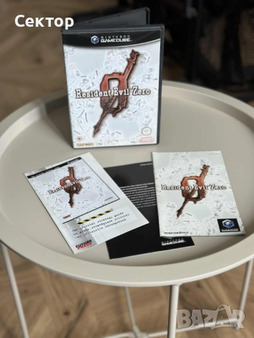 Resident Evil Zero Nintendo Gamecube Pal Кутия и книжки