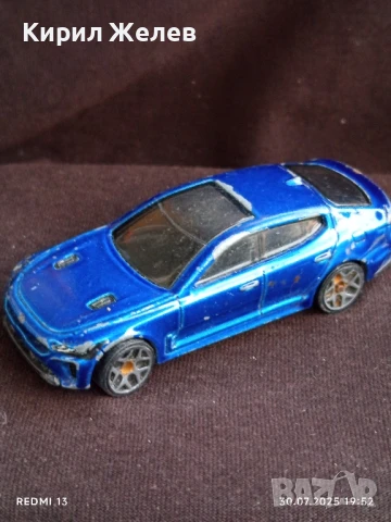 Метална количка Kia Stinger GT Made in Malaysia за КОЛЕКЦИЯ 47385, снимка 3 - Колекции - 51196261
