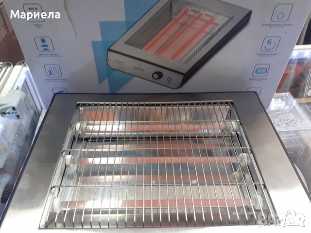 Тостер Cecotec Turbo Easy Toast 900 W хоризонтален плосък, снимка 3 - Тостери - 39334476