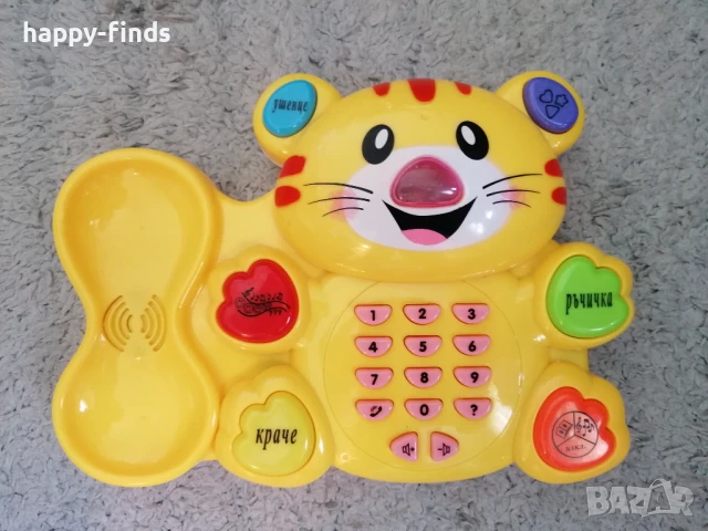 Музикална детска играчка котето Лъки - Интерактивно Детско устройство, снимка 1
