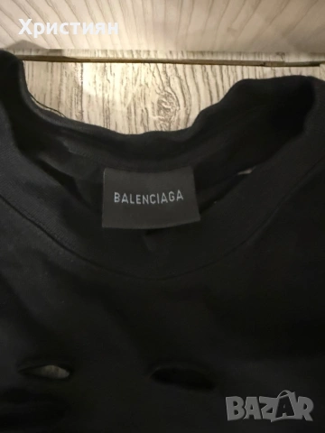 Тениска Balenciaga, снимка 2 - Тениски - 53841905