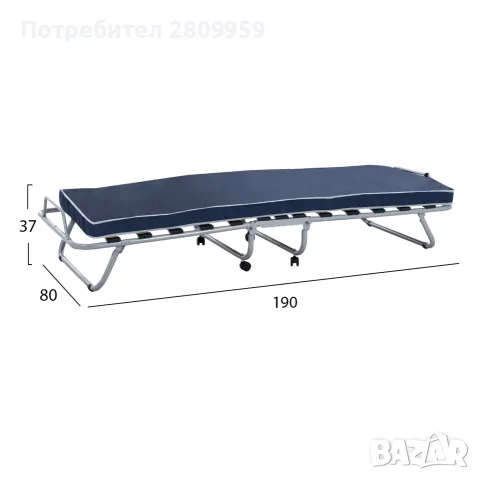 Походно сгъваемо легло, снимка 6 - Къмпинг мебели - 56051244