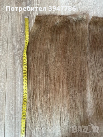 Екстеншъни от естествена коса, снимка 5 - Аксесоари за коса - 53743823