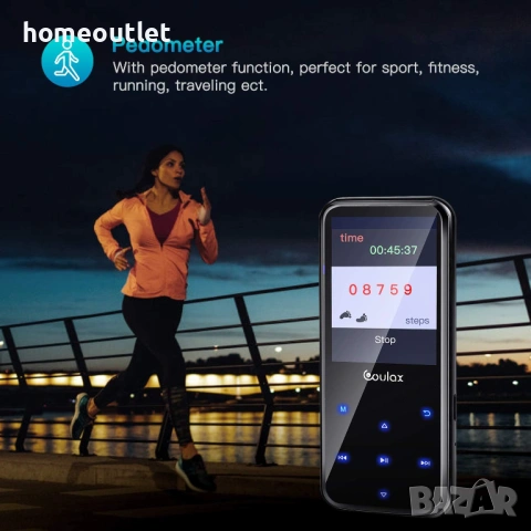 ПРОМОЦИЯ MP3 плейър COULAX с Bluetooth, 2.4'' екран и HiFi звук, снимка 9 - MP3 и MP4 плеъри - 53708515
