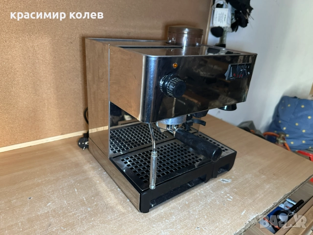 италианска еспресо кафемашина с мелачка "NAPOLETANA", снимка 3 - Кафемашини - 52620627