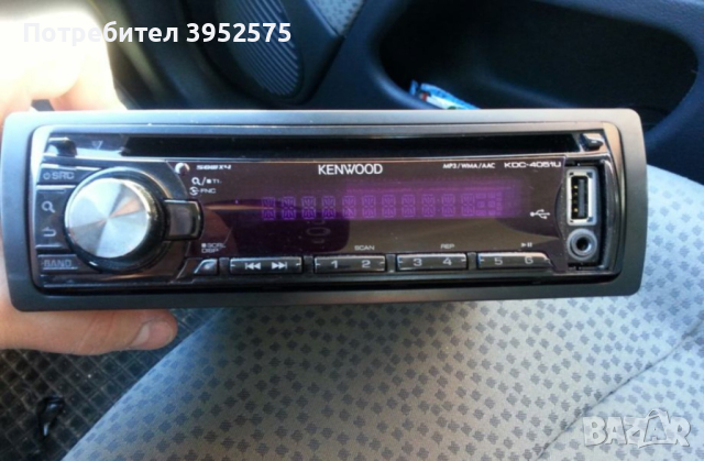 KENWOOD USB AUX CD RADIO , снимка 3 - MP3 и MP4 плеъри - 44633795