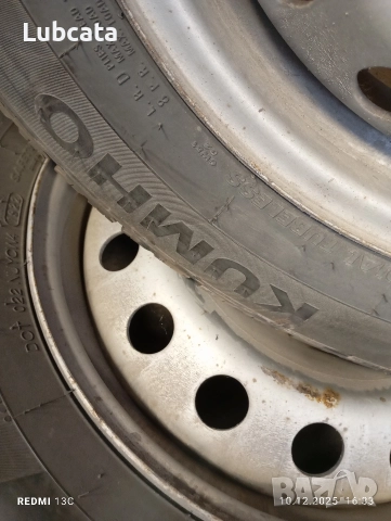 Зимни гуми с джанти за Виваро 195/65/16С, снимка 4 - Гуми и джанти - 52722736