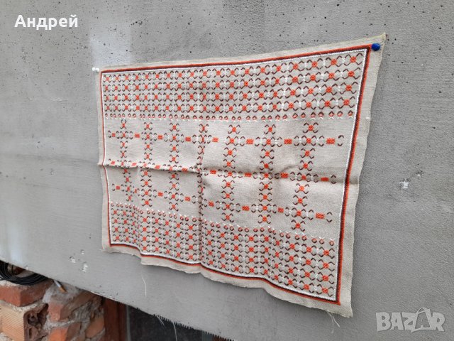 Старинна бродирана калъфка за възглавница #2, снимка 3 - Антикварни и старинни предмети - 40548613