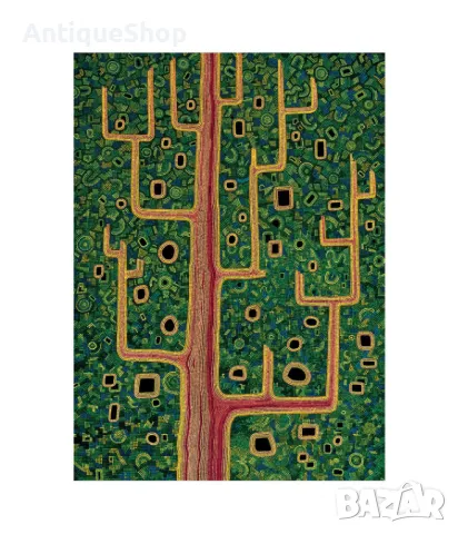 Картина, магия, фотографски печат, Тодор, Велин, Todor Velin, аборигенска, живопис, снимка 2 - Картини - 50410015