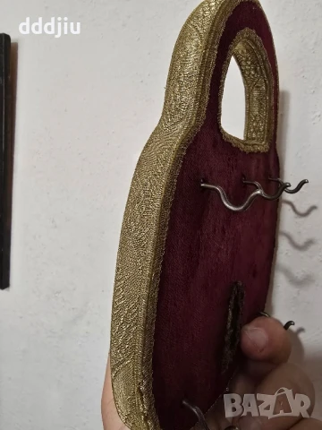 Стара царска кадифена закачалка за ключове , снимка 4 - Други ценни предмети - 50791888