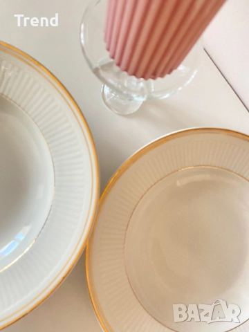 Порцелан 9 чинии! Топ цена! , снимка 5 - Сервизи - 52799680