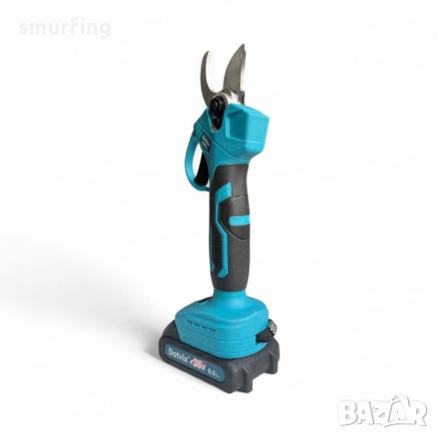 3в1 Акумулаторна Лозарска Ножица и Трион с Омасляване и телескопичен прът 36V 8AH - Dotvix, снимка 4 - Градинска техника - 51818989