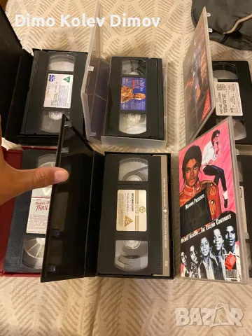 Michael Jackson Колекция Видео Касети VHS, снимка 3 - Други музикални жанрове - 47393179