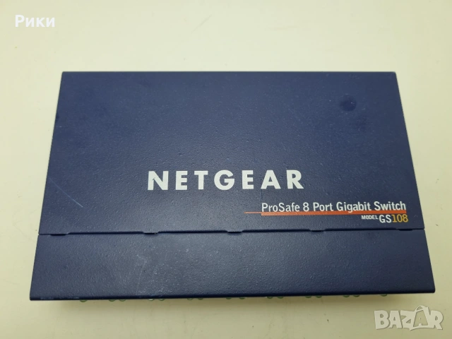 Суич Netgear FS116 Pro/ NETGEAR GS108, снимка 6 - Суичове - 53867333