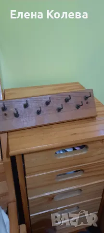 Дървена закачалка, снимка 4 - Други - 49469048