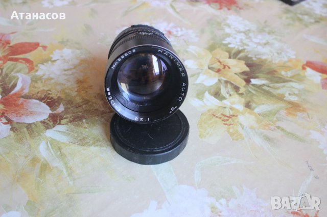 Hanimar Auto „S“ 135mm F2.8 на резба М42, снимка 2 - Обективи и филтри - 35794619