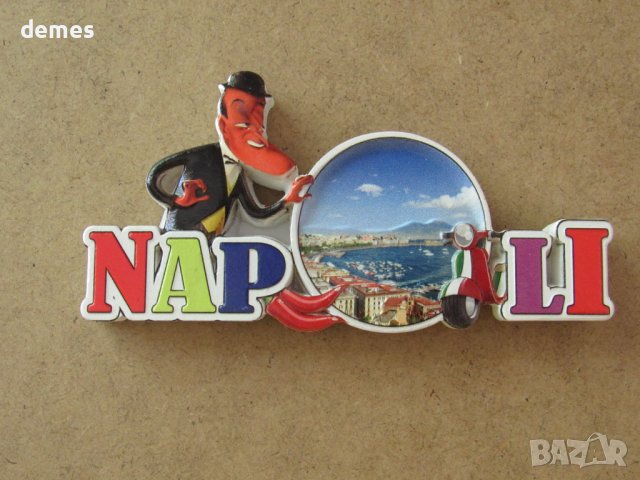 Магнит от Неапол, Италия, снимка 5 - Други ценни предмети - 41211952