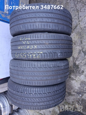 235 55 19 Континентал 4броя летни дот 2020г 