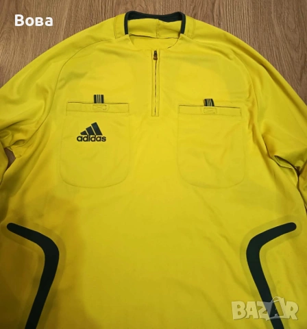 Съдийска фланелка Adidas, снимка 3 - Спортни дрехи, екипи - 53865980