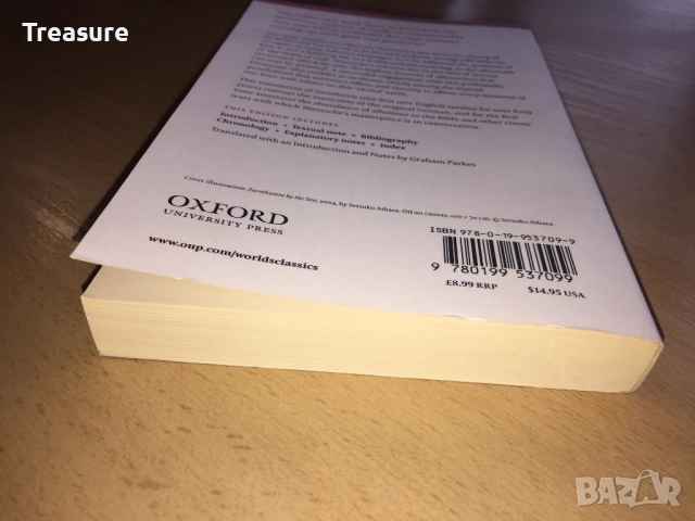 Thus Spoke Zarathustra - Friedrich Nietzsche, снимка 6 - Специализирана литература - 38650600