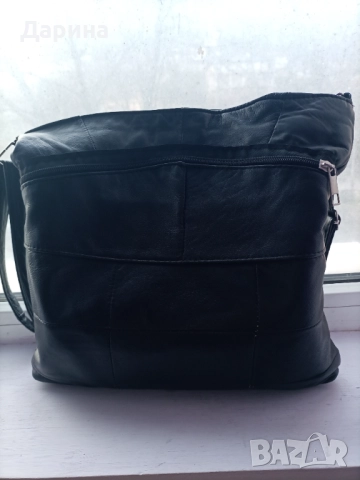 Дамска чанта от естествена кожа , снимка 3 - Чанти - 52826486