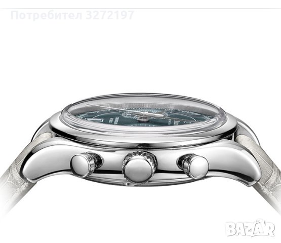 Carl F. Bucherer кварцов часовниk,водоусточив,дата,хронограф, снимка 5 - Мъжки - 41798903