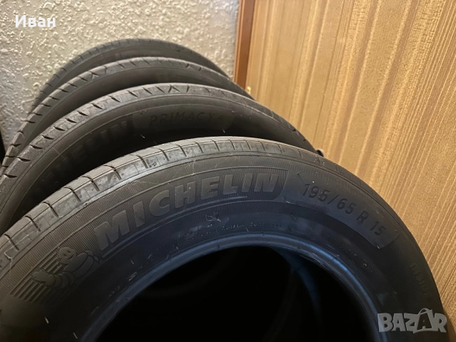 Летни гуми Michelin Primacy 195/65/15, снимка 9 - Гуми и джанти - 52792858