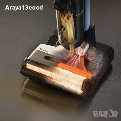Вертикална прахосмукачка за сухо и мокро почистване Tineco Floor One S6 FlashDry Pet, снимка 4 - Прахосмукачки - 53812184