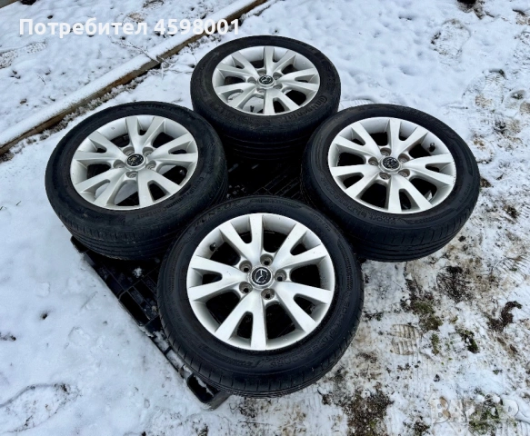 4бр.Алуминиеви джанти 16цола 5x114.3 + ГУМИ за Mazda CX-3,3,6,Kia Ceed,Hyundai i30,ix20,ix35, снимка 2 - Гуми и джанти - 53142126