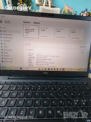 Бизнес лаптоп DELL Latitude 7300, снимка 13 - Лаптопи за работа - 56081552
