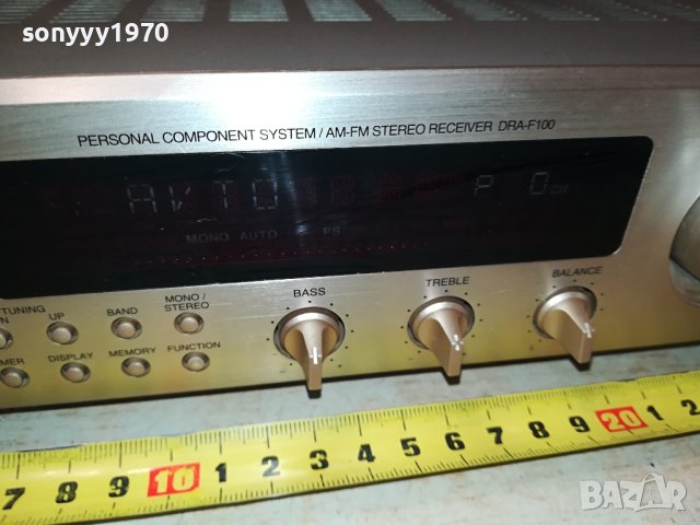 denon DRA-F100 GOLD receiver-внос germany 2210231108, снимка 5 - Ресийвъри, усилватели, смесителни пултове - 42671140