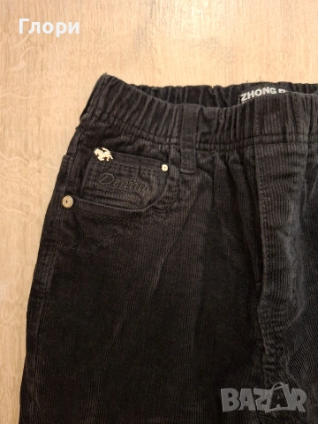 Джинси ватирани с полар 146см, снимка 2 - Детски панталони и дънки - 53732334