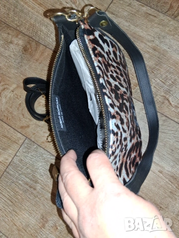 Дамска чанта Alviero Rodriguez Borsa Desiree Leopard, снимка 8 - Чанти - 53775978