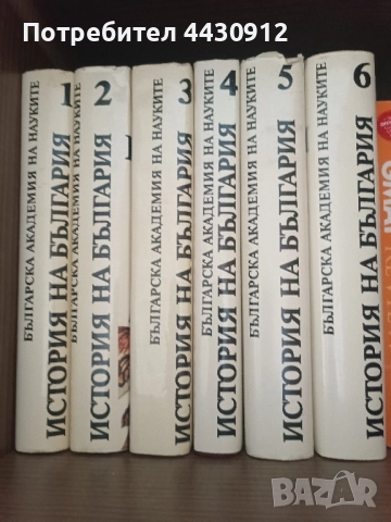 История на България томове от 1 до 6. Издание на БАН.