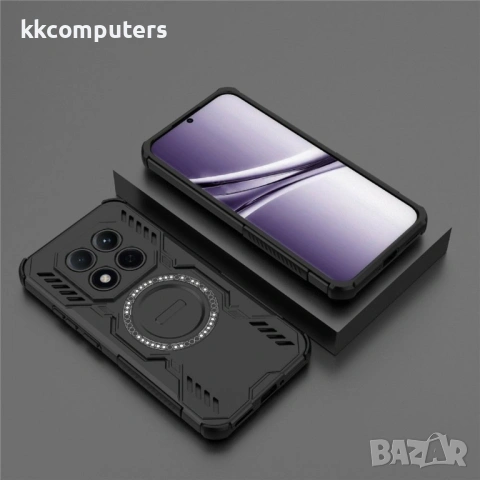 Butterfly Armor Магнитен Калъф за Xiaomi Redmi Note 15 Pro 5G - PC+TPU, Вентилация, 5 цвята, снимка 9 - Резервни части за телефони - 53779897