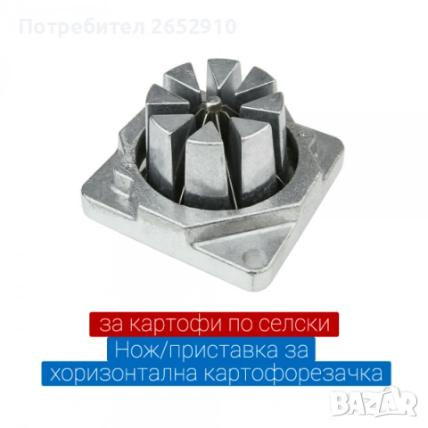 Професионална електрическа картофорезачка за автоматично рязане до 350кг/ч. ТОП Цена 2499лв/1277,72€, снимка 9 - Обзавеждане на кухня - 40212909