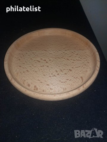 дълбока дървена чинийка !, снимка 2 - Чинии - 40840309