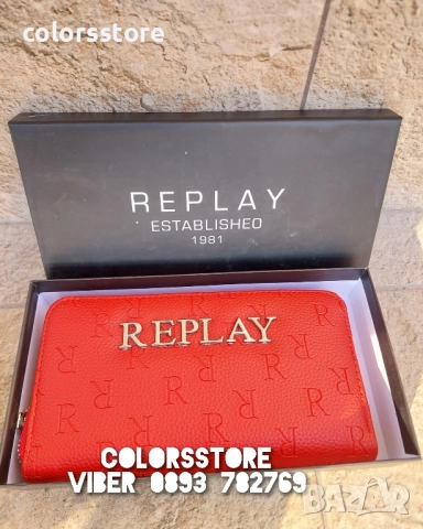 Дамско червено портмоне Replay код SG49u