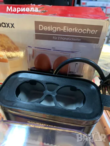 Яйцеварка за 2 яйца / Немска яйцеварка / Уред за варене на яйца, снимка 3 - Други - 44197518
