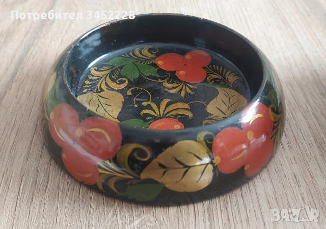 купички хохлома Русия за ценители , снимка 2 - Антикварни и старинни предмети - 52720492