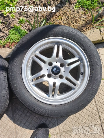 Алуминиеви джанти с гуми , снимка 16 - Гуми и джанти - 53850695