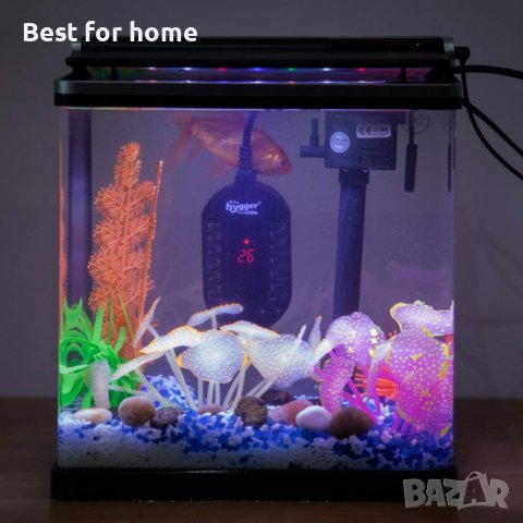 Hygger потопяем цифров нагревател за аквариум 50 W., снимка 6 - Оборудване за аквариуми - 39223811