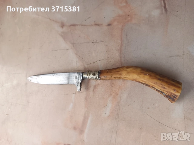 Нож с дръжка кокъл, снимка 2 - Ножове - 53657701