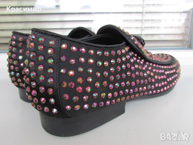 Мъжки обувки с камъни Kurt Geiger, снимка 5 - Официални обувки - 52530726