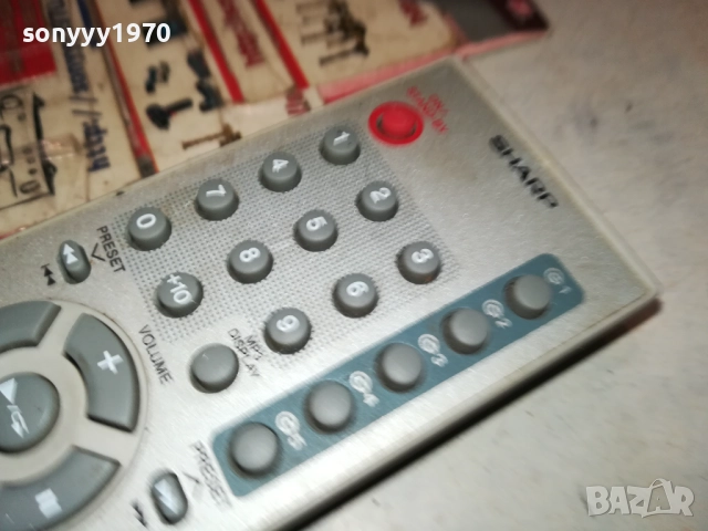 SHARP-REMOTE SWISS 0612251549, снимка 8 - Други - 52671912